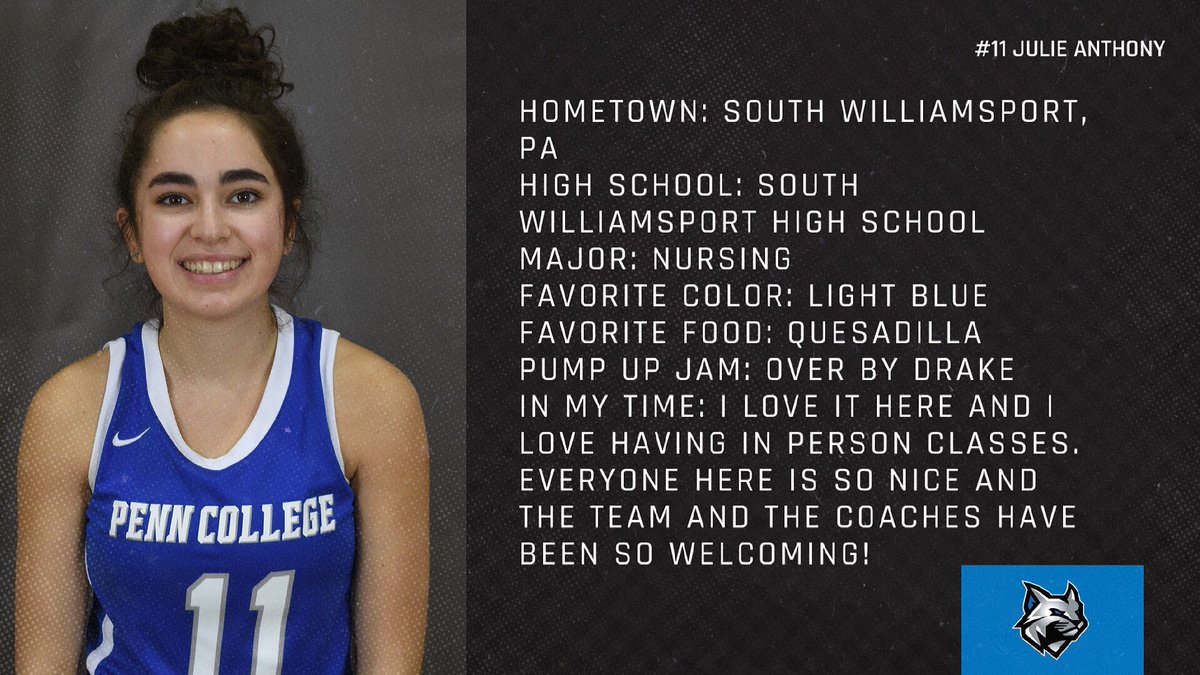PCTWBasketball's tweet photo. Meet the Wildcats on our Transfer Tuesday 🐾We are excited to welcome Freshman Julie Anthony. Julie joined our program beginning this spring semester and had shown she’s going to be a knockout shooter! https://t.co/oDsI9oHI3m