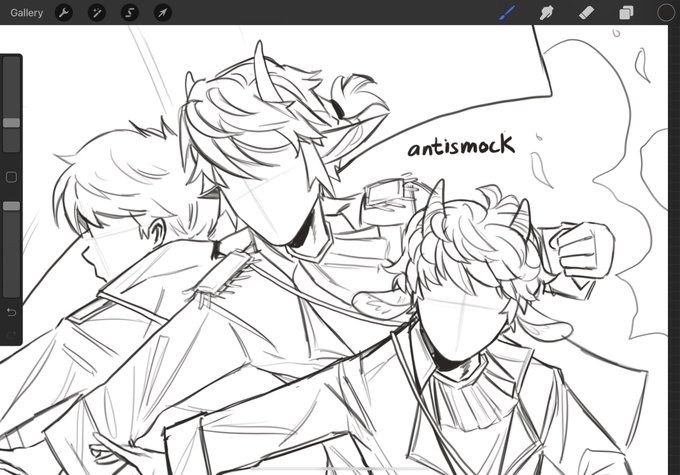 600?? Damn guys tysm, here's a wip for an au where ranboo was part of the lmanburg era! 

#LMANBERG #ranboofanart #wip 
