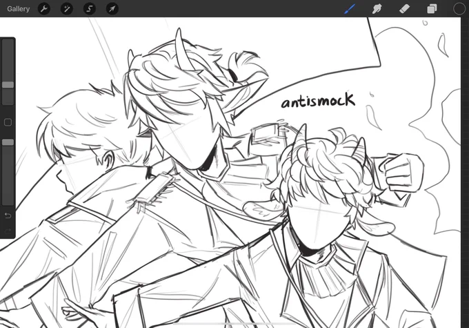 600?? Damn guys tysm, here's a wip for an au where ranboo was part of the lmanburg era! 

#LMANBERG #ranboofanart #wip 
