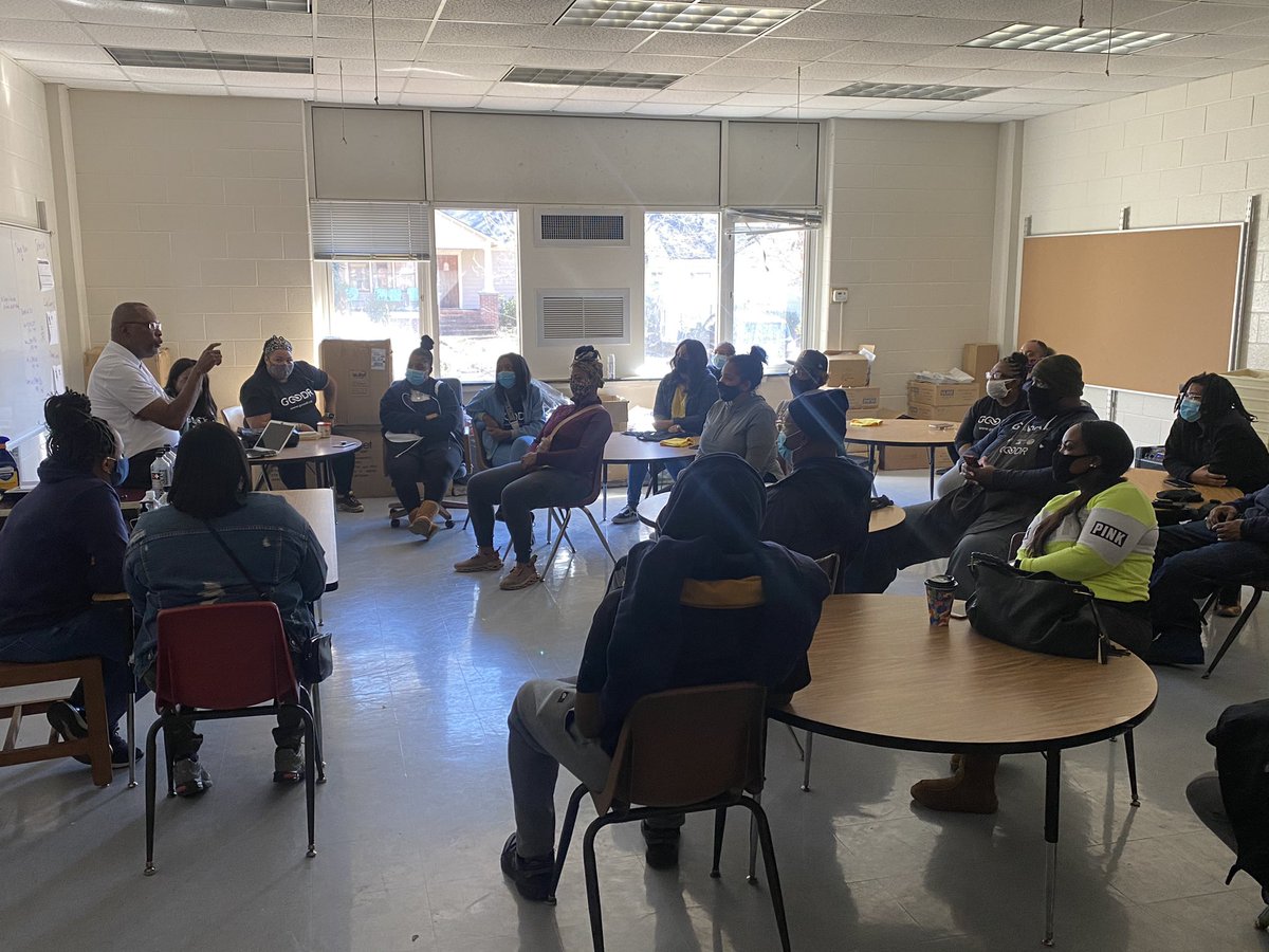 jasminecrowe's tweet photo. My dad has a dream to be a motivational speaker. Today we let him give his first speech to our staff at the fulfillment center during our standup. He shared how he used to clean garbage trucks for @WasteManagement in 1979 before he started college. He took his job seriously ... https://t.co/zuzDcDA1eC