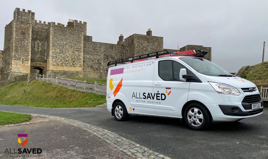 A very interesting week spent at the famous @EnglishHeritage site, @EHdovercastle, upgrading fire protection systems serving HV Rooms  

 #firesafety #englishheritage #dovercastle  #fireprotectionengineering  #retrofitting #heritagefireprotection #firealarm #allsaved
