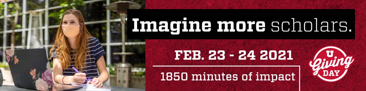 UofUProvost's tweet photo. We have 1,850 minutes (in honor of the year the U was founded) to give back. Using state and university funds, the For Utah Scholarship made it possible for 781 first-generation students to enroll @UUtah in 2020. Please support this critical program:

https://t.co/4RcANCnZbN https://t.co/xjlnOPgIOi