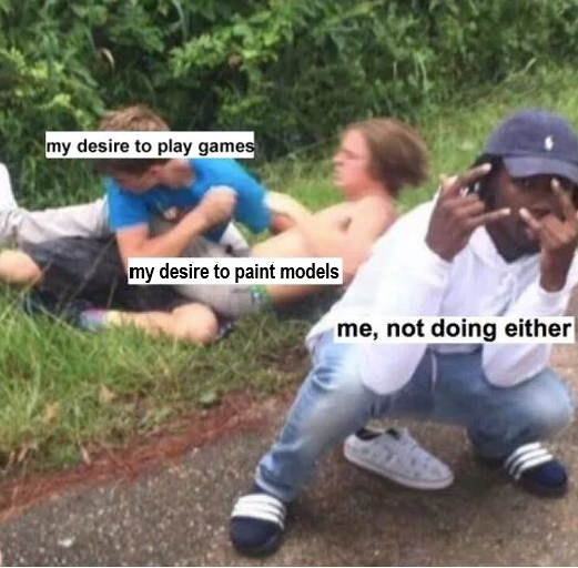 CIOFStream's tweet photo. The struggle is real!!! #gamer #twitrchstreamer #painting #nodrive #needmotivation #getmeoutmyhead https://t.co/Flb1z1UXaH
