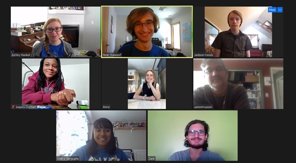 Congrats to our Science Bowlers (8th, 3rd) and instructor, Dr. Aaron Musson! Omaha North’s Science Bowl teams competed in Eastern Nebraska’s regional event on Feb. 13th. Both teams from North advanced into the elimination rounds.