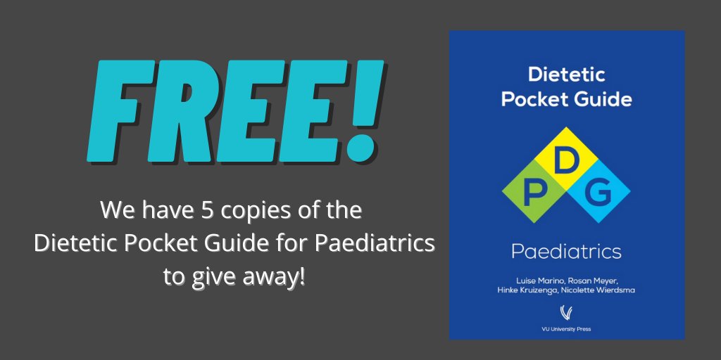 MediNutriToday's tweet photo. 🆓This week we have 5 copies of the Dietetic Pocket Guide -Paediatrics to give away! Authors of this handy guide include @PaedDietitian &amp; Luise Marino. If you'd like a copy just follow us &amp; retweet this tweet by Friday &amp; we'll pick 5 winners at random. (UK/Ireland only please) https://t.co/LO9trLR3vi