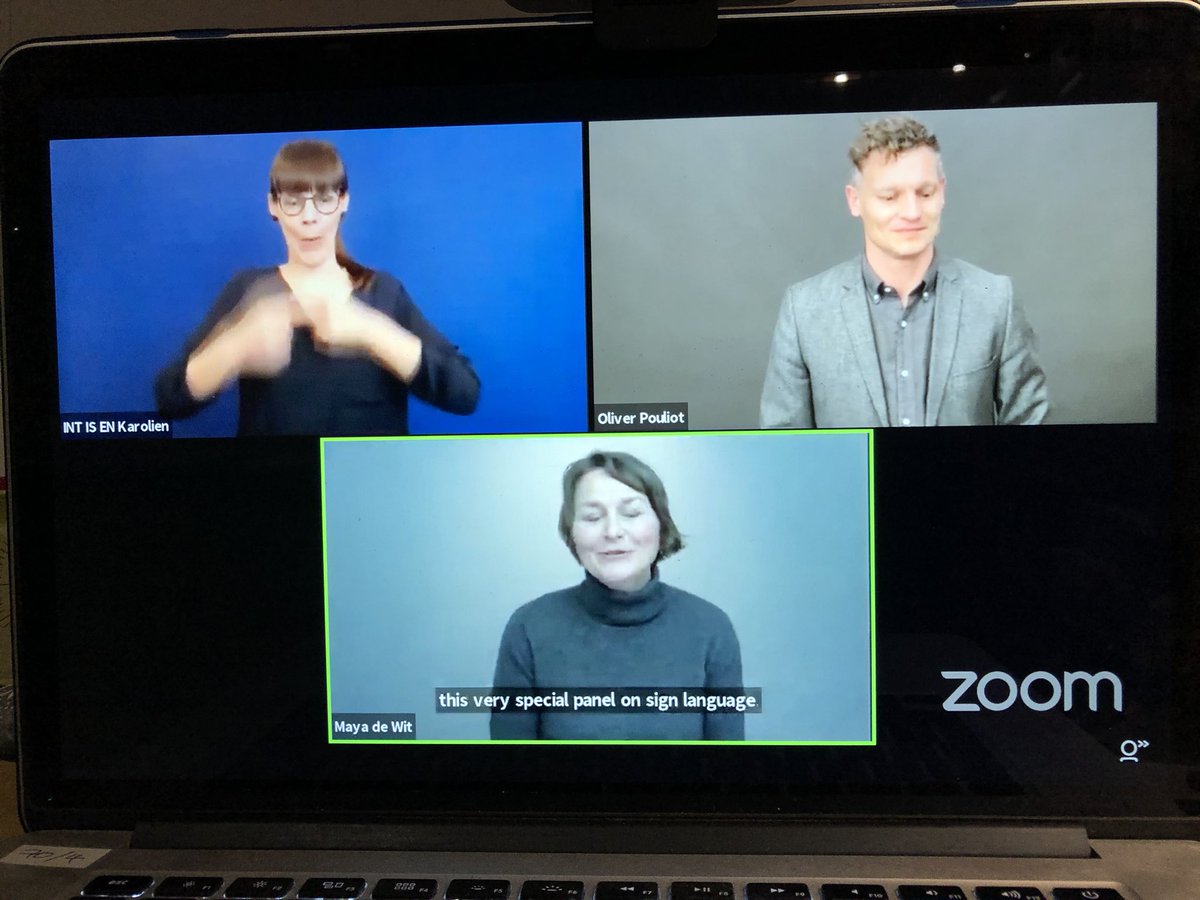 foulkes_helen's tweet photo. Watching a mainstream interpreting summit right now, accessible through IS interpreting and English captions, makes a great change! Thanks #techforword https://t.co/Wpe9My0EGv