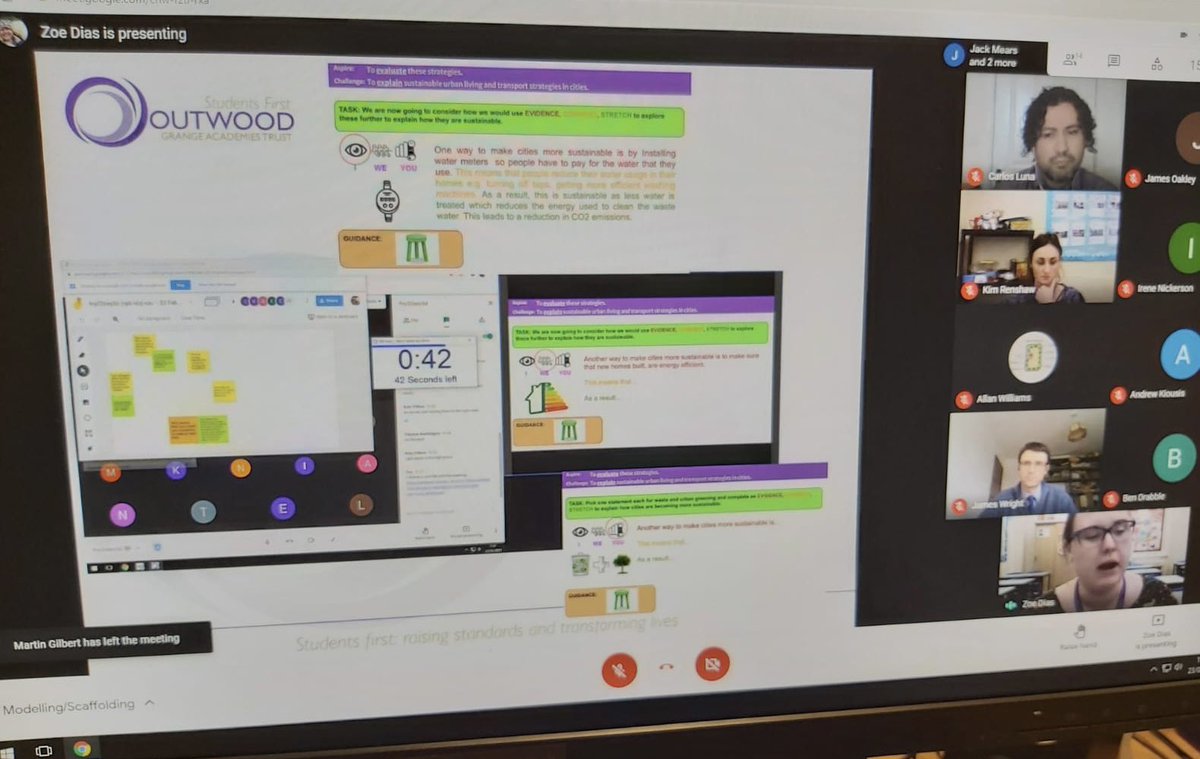 lisanicoleangus's tweet photo. Fab CPD tonight @Outwood_Valley sharing how #rosenshine’s principles can link with #learningstructures both online and face to face (COVID friendly) Thank you to the amazing teachers who led sessions 🌟 https://t.co/pctT563ZV0