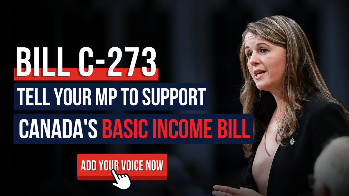 Ubi Works On Twitter Breaking Yesterday Canada S First Ever Bill Towards A National Guaranteed Basicincome Was Introduced By Mp Juliedzerowicz Bill C273 This Is A Landmark For Basic Income In Canada