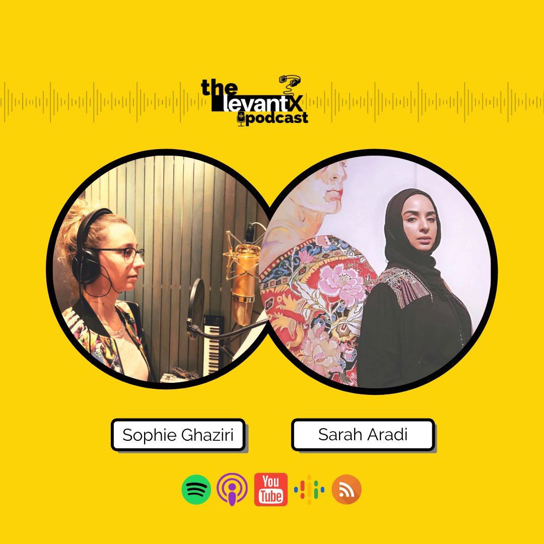 levant_x's tweet photo. @SophieGhaziri talks to artist and educator @sarah_aradi about violence in #Bahrain and around the world, and how art can help. Tune into our latest #podcast episode on all streaming platforms
#domesticviolence #arttherapy #women #family #manama #art #artoftheday #levantx https://t.co/zaRrguKwl4