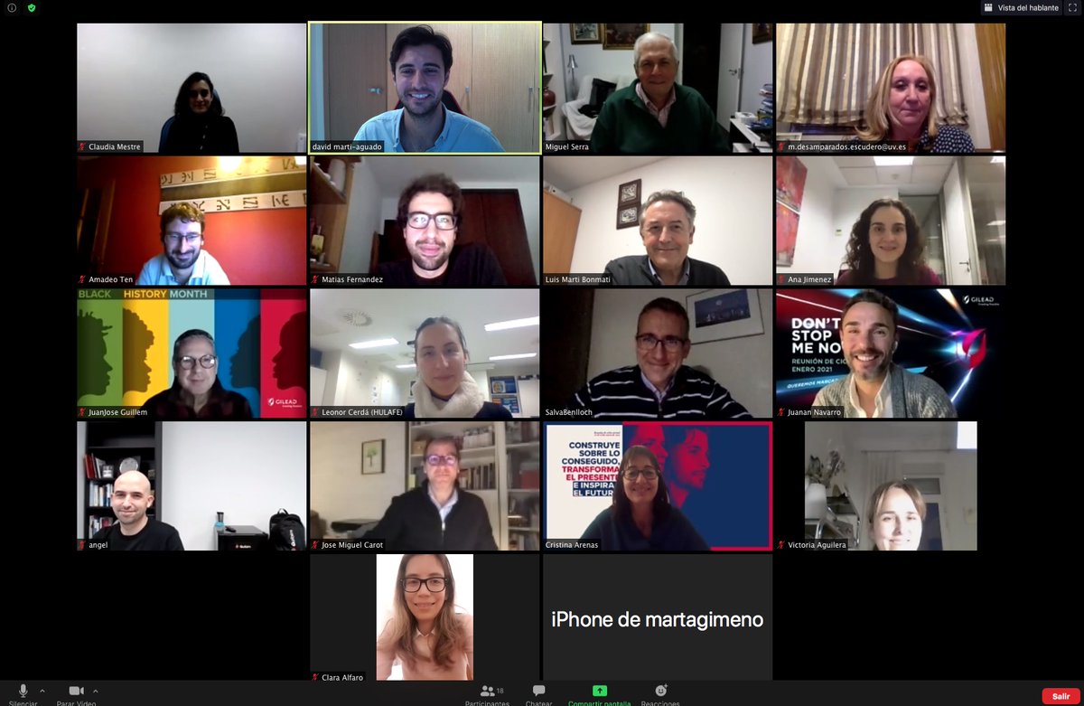 David Marti Aguado (@dmarti_aguado) on Twitter photo Virtual Liver Biopsy Research Group Meeting
#NAFLD spectrum evaluation in a one stop IMAGE shop. Moving forward with deep analysis and aspirations
<a href="/aalberich/">Angel Alberich-Bayarri</a> <a href="/ajimenez_pastor/">Ana Jimenez Pastor</a> <a href="/MiguelSerra12/">Miguel Serra</a> <a href="/alfarocervello/">claraalf</a> <a href="/claumesita/">claud!a</a> <a href="/ToyaAguilera/">Toya aguilera</a> <a href="/elena_valerop/">Elena Valero</a> <a href="/monicabauza/">Mónica</a> <a href="/GileadSciences/">Gilead Sciences</a> Virtual Liver Biopsy Research Group Meeting
#NAFLD spectrum evaluation in a one stop IMAGE shop. Moving forward with deep analysis and aspirations
<a href="/aalberich/">Angel Alberich-Bayarri</a> <a href="/ajimenez_pastor/">Ana Jimenez Pastor</a> <a href="/MiguelSerra12/">Miguel Serra</a> <a href="/alfarocervello/">claraalf</a> <a href="/claumesita/">claud!a</a> <a href="/ToyaAguilera/">Toya aguilera</a> <a href="/elena_valerop/">Elena Valero</a> <a href="/monicabauza/">Mónica</a> <a href="/GileadSciences/">Gilead Sciences</a>