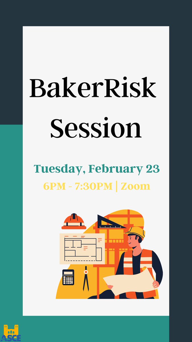 ASCE_BRUINS's tweet photo. TODAY:

CEE Undergraduate Town Hall | 12PM - 1:30PM | Zoom

BakerRisk Info Session | 6PM - 7:30PM | Zoom

https://t.co/iDjCffXPtH https://t.co/CDDFWVSpSU