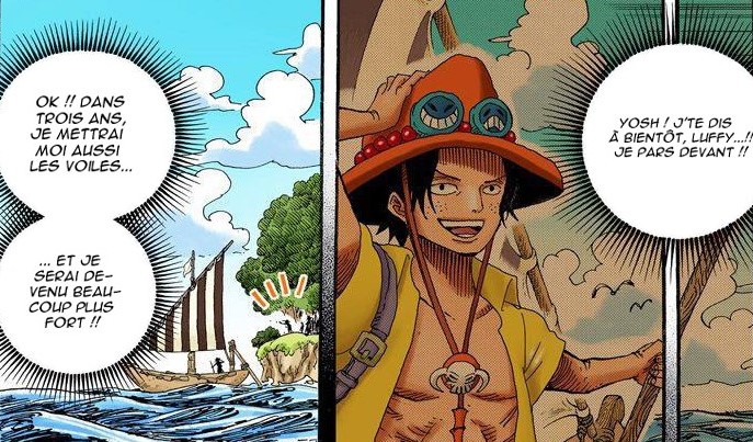 Sensei D Abord Ace N Est Pas Mort Uniquement Parce Qu Il A Cede A La Provocation D Akainu Mais Surtout Parce Que Luffy A Voulu Recuperer Sa Vivre Card Il Est Donc Mort