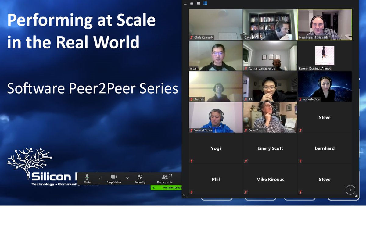 Last night we learned how <a href="/PelmorexCorp/">Pelmorex Corp</a> designs and architects their microservices and web apps <a href="/weathernetwork/">The Weather Network</a> to handle peak user traffic, while still maintaining performance.  Great presentation by their technical team. ^rs

bit.ly/3nEV1DP