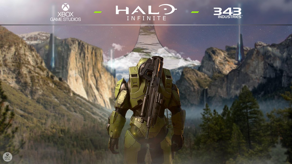 _XboxNews's tweet photo. With recent news of the games being delayed, all eyes turn to #Xbox and 343i, who took their time to polish #Halo Infinite. Anticipated to be the biggest game of this year. https://t.co/KFmBHw2EEn