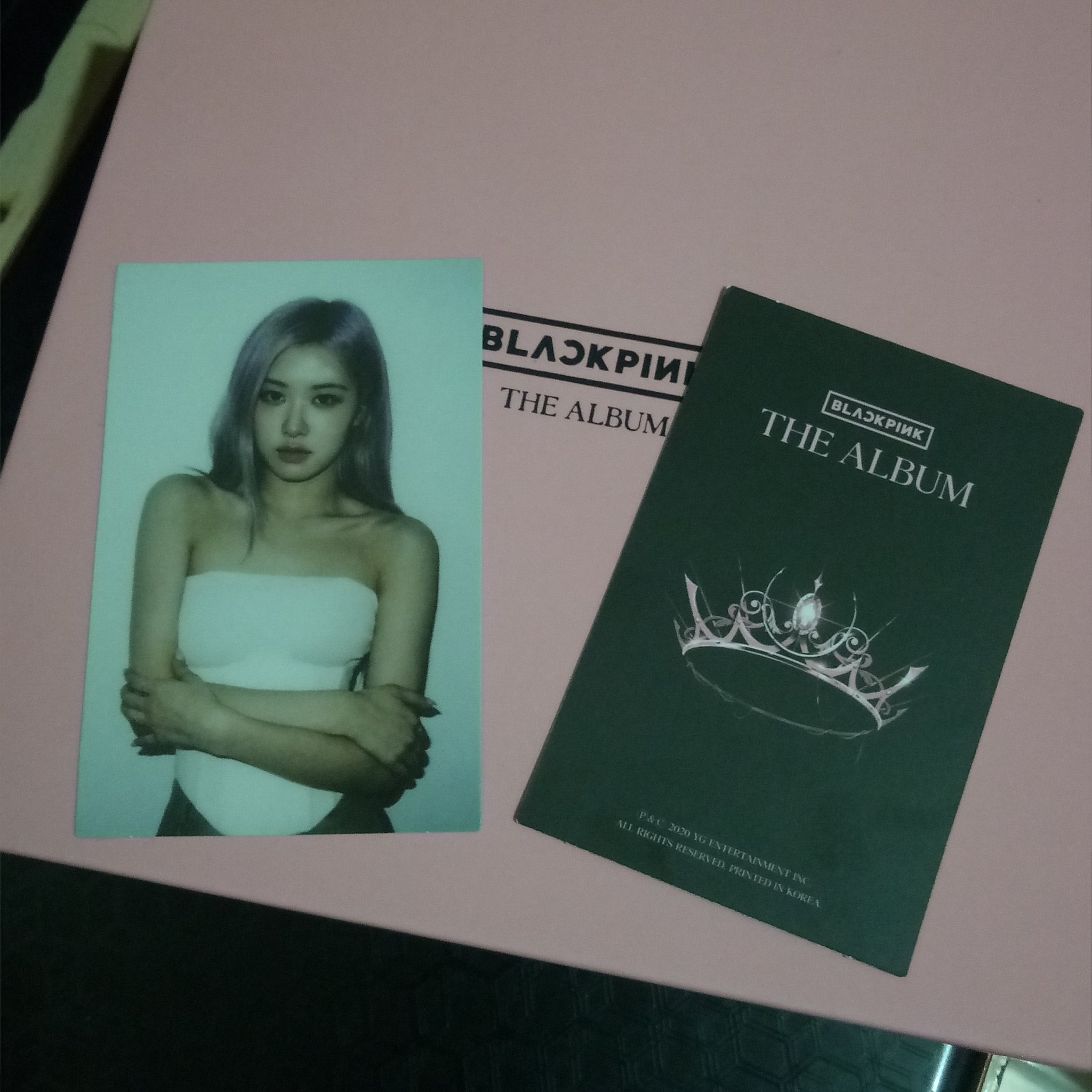 Official: BLACKPINK The Album PHOTOCARD ONLY 