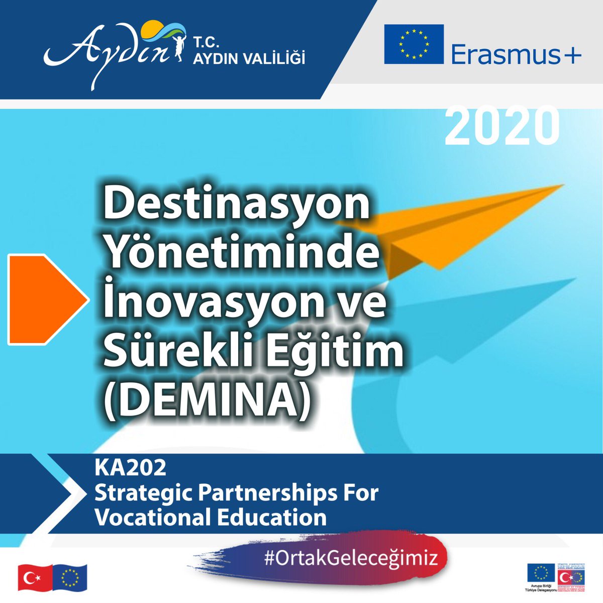 aydinvalilikab's tweet photo. Bu sene başlayan projemizde, Avrupa düzeyinde destinasyon yönetimindeki profesyonellerin yeni iş niteliklerini tanımlanması amaçlıyoruz. #ortakgelecegimiz #ABProjeleri https://t.co/pIesU04bcV
