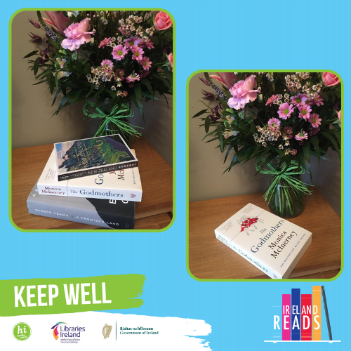 corkcolibrary's tweet photo. Another #StaffReads today is from Christina in #LibraryHQ- she's managed to #SqueezeInARead with a great assortment of genres, from travel to memoir to fiction! She's ready for #IrelandReads day on February 25th- are you? Find out more at https://t.co/ex4wsE0krF π @LibrariesIre https://t.co/zuuiOjyM6b