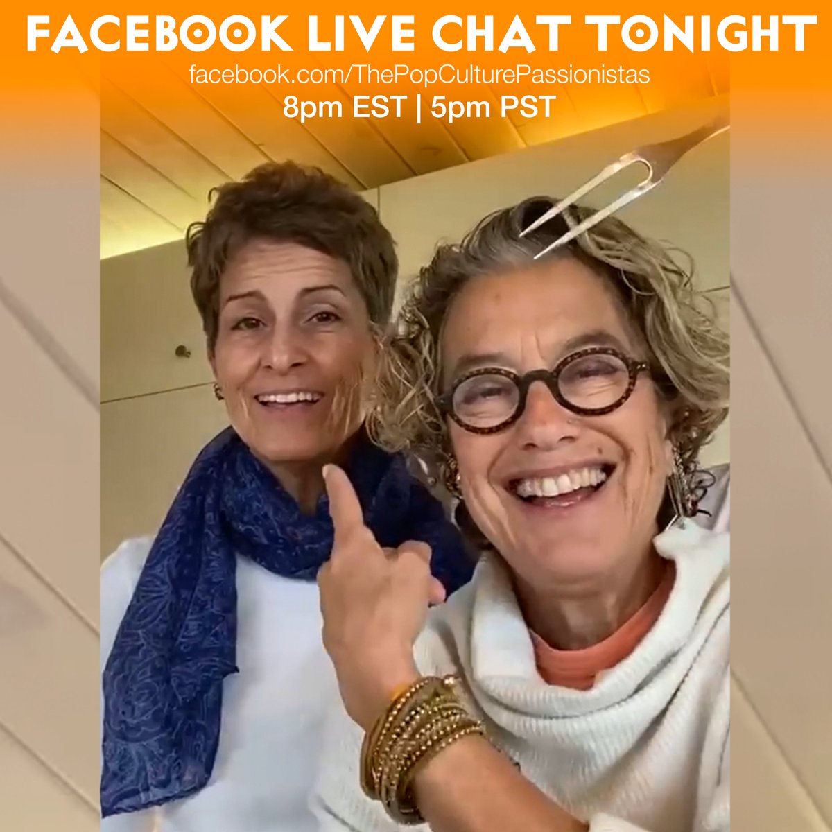 PassionsProj's tweet photo. TONIGHT! #FacebookLiveChat with Emmy-Winning composer and filmmaker @liz_lachman (@PinUpTheMovie) and chef @SusanFeniger (@SocaloSM and @BorderGrill) to discuss their upcoming documentary FORKED.
Tonight at 8pm EST | 5pm PST
https://t.co/Yopazo1Gsk https://t.co/fJJSoObHJc