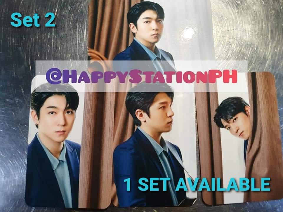 happystationph's tweet photo. [WTS/LFB] DAY6 2019 THE PRESENT PHOTOCARD SETS ONHAND

SET 2 &amp; SET 6:
SUNGJIN &amp; DOWOON SETS - P200 EACH
GROUP SET - P150 EACH

Prices are exclusive of SF

UPDATE: https://t.co/hDipykTdjc