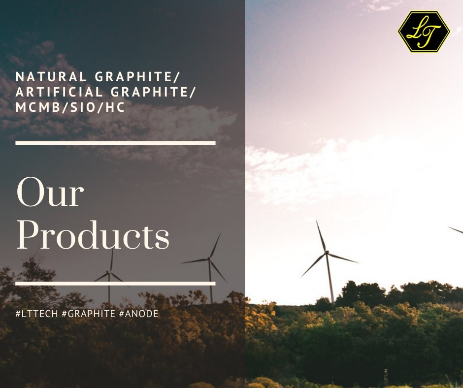 LT Tech supports every innovative idea of making a better battery, having a complete product line includes both natural and artificial graphite, MCMB, silicon anode, even hard and soft carbon. We are always ready for our customers and this promising market.  #anode #graphite
