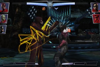 BarryAllenFacts's tweet photo. #FastEnough is a mobile exclusive move for #TheFlash in the @Injustice2Go games! Here he darts forward for a supersonic strike! https://t.co/GePx77wRXR