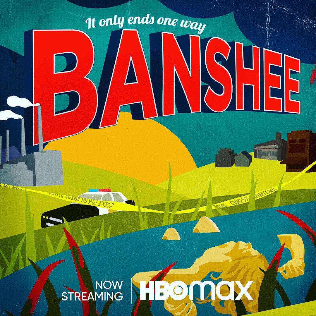 All 4 seasons of Banshee are streaming on @hbomax right NOW. #Banshee @InsideHBOMax