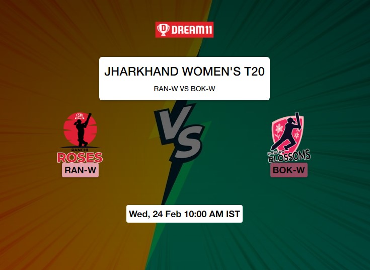 fantasymantra's tweet photo. RAN-W vs BOK-W (Ranchi Roses Women vs Bokaro Blossoms Women), Match 19, Jharkhand Women’s T20 Trophy, 2021 – Fantasy Tips, Dream 11 Team

https://t.co/nx8NnTfz4u https://t.co/Ilb6WzqO3U