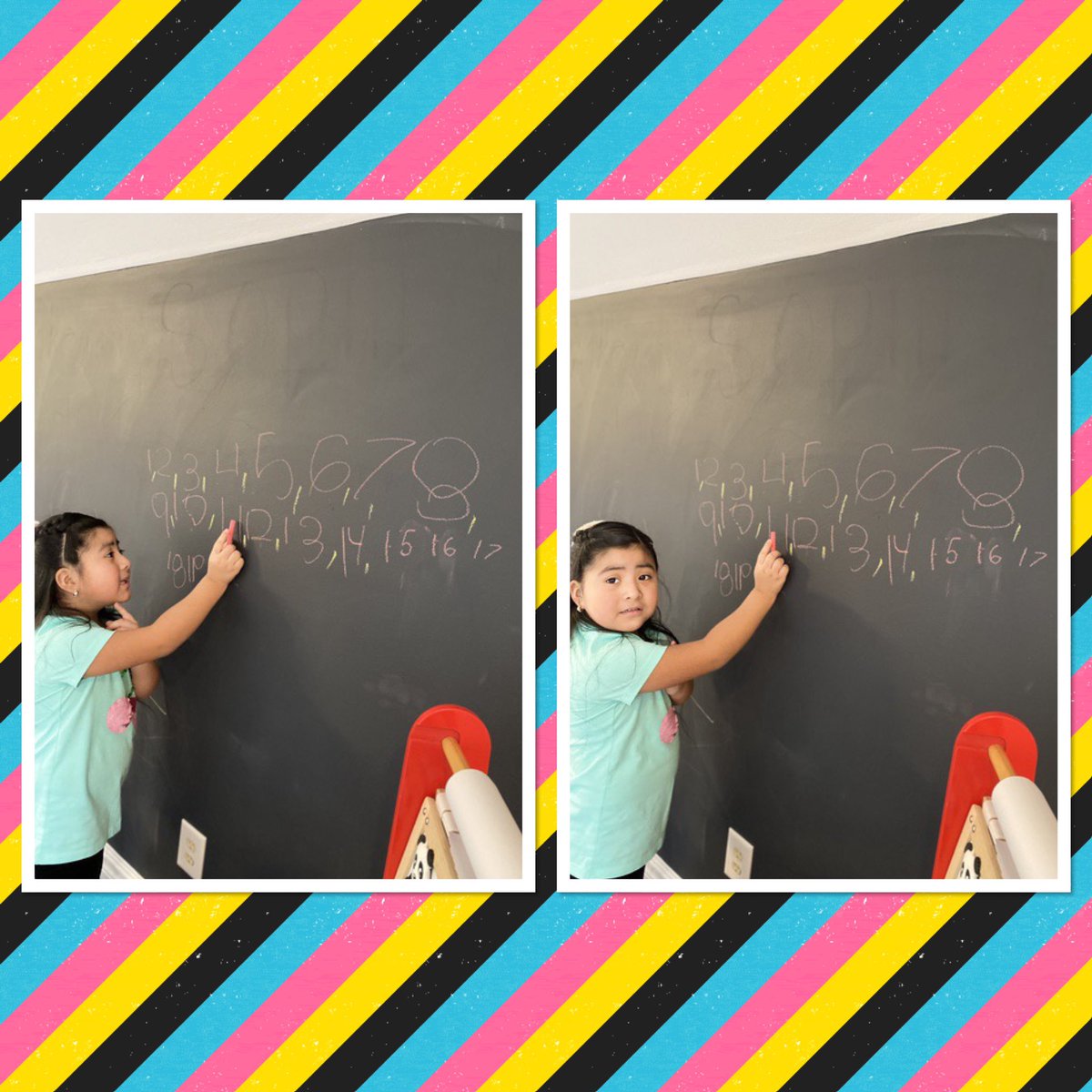 Vazquez308's tweet photo. G is working hard practicing her numbers! #hardworker #smartgirl #numberpractice #RBBisBIA @rbpsEAGLES https://t.co/547zStrSE7