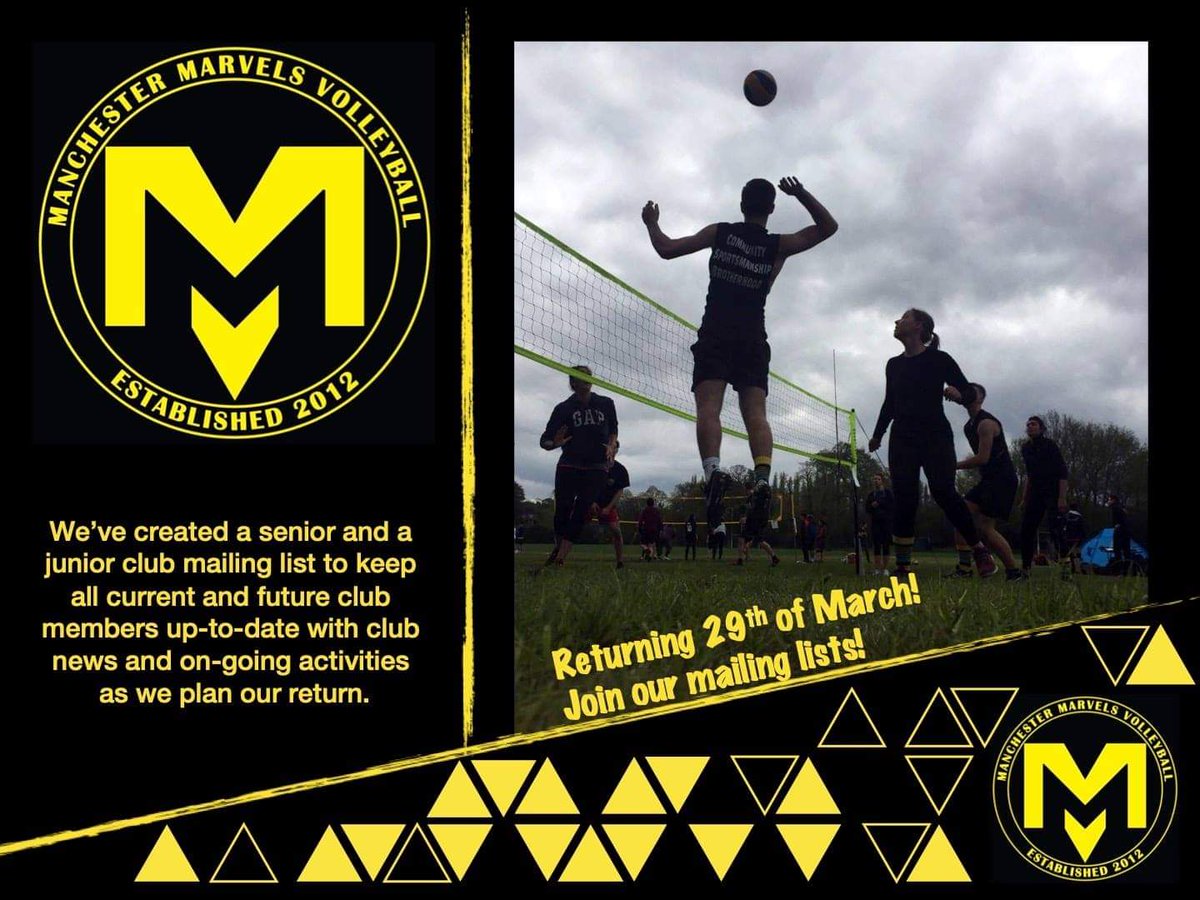 With the government announcement that outdoor sport might be able to return on the 29th of March, we are all getting very excited at the prospect of playing  volleyball again soon. Drop us a message to be added to our mailing list and kept up to date.