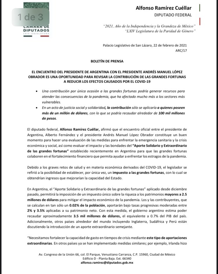 LuisGonzali's tweet photo. ¿De dónde va sacar dinero el gobierno este año? Se está planteando el “impuesto único a las grandes fortunas” a raíz de la visita del presidente de Argentina.
Estiman cobrar a gente con más de US$1 mn. de capital y podrían recaudar hasta $100 mns de pesos. https://t.co/hrKRoNlvdt
