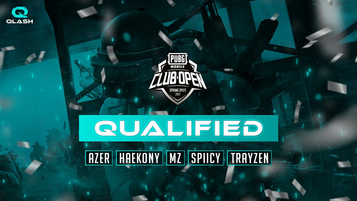 QLASH_Esports's tweet photo. Our @EsportsPUBGM team has been killing it lately. 🇫🇷

✅ Qualified for @redbullgaming MEO! 
✅ First place in the Group Stages of #PMCO2021 with 200+ points!

Next stop - PMCO Spring Split this Thursday! 📅

More info: https://t.co/Oc3UCwYpJZ https://t.co/GZYXw4KXaB