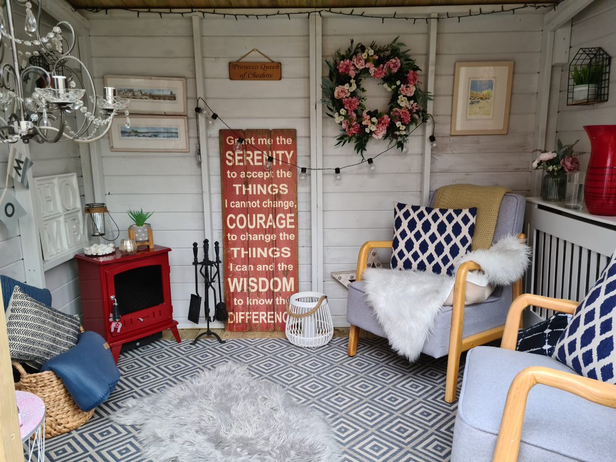 We love it when people share what they've done with their buildings after we've left, and this 10' x 8' Bauhaus looks fantastic!

For more details on our range of summerhouses or other garden buildings, please call 01270 759775 or visit ow.ly/nM4B50DHRpG
