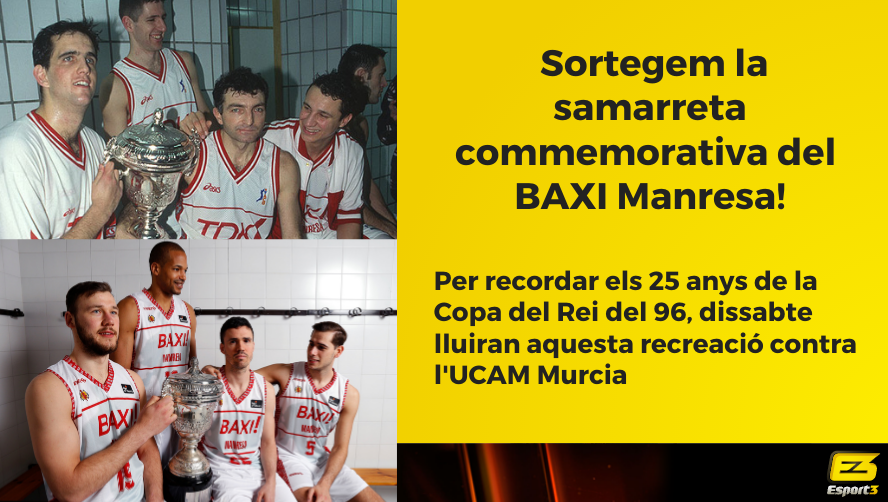 👕Vols guanyar la samarreta del <a href="/BasquetManresa/">BAXI Manresa</a>⁉

🔁Només has de seguir el perfil d'<a href="/esport3/">Esport3</a> i fer un retuit d'aquesta publicació.

🎁Divendres publicarem el nom del guanyador aquí!

#25anysCopaTDK

📸Foto 2021: Joaquim Alberch 

✏Bases legals: ccma.cat/avis-legal/par…
