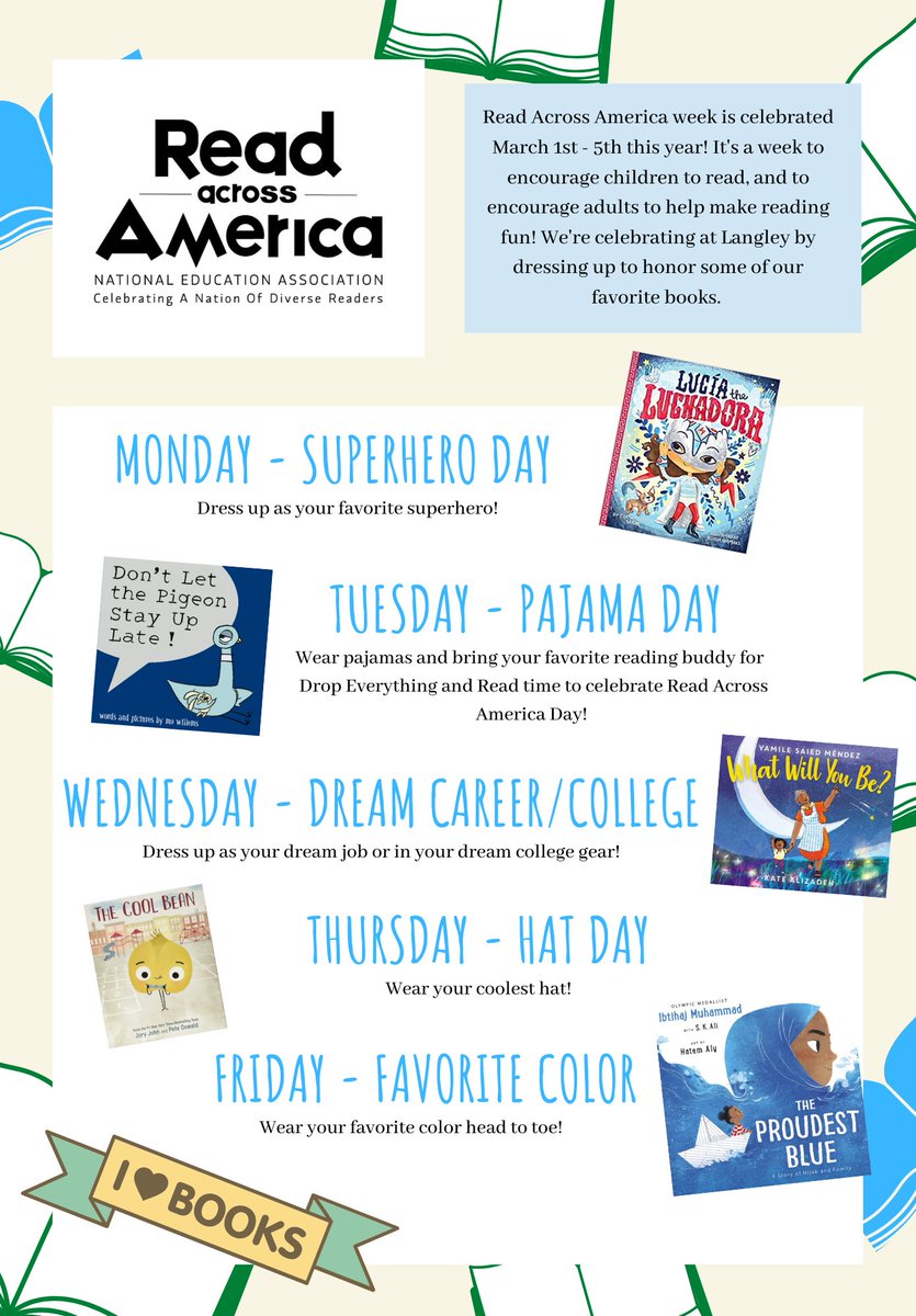 Langley Elementary School Library tweet media