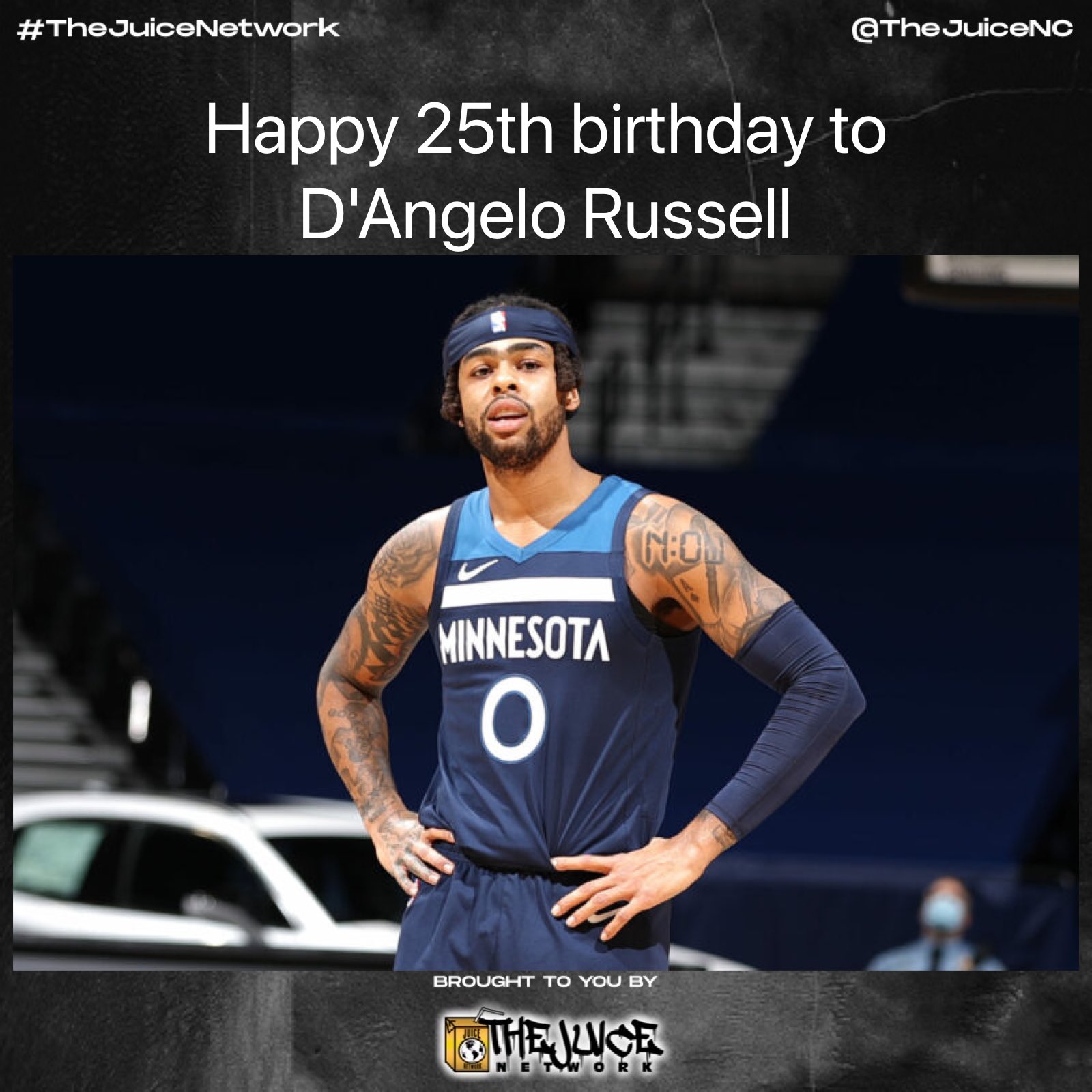 Happy 25th birthday to D Angelo Russell!  