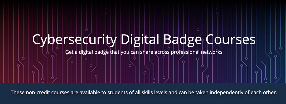 MDC &amp; <a href="/credly/">Credly</a> have partnered to issue digital badges at MDC. The first set of digital badges will be offered through MDC’s Cybersecurity Center of the Americas to recognize skills in #cybersecurity.

Learn more + register for courses: tinyurl.com/q82oj372

#BeMDC #TechTuesday