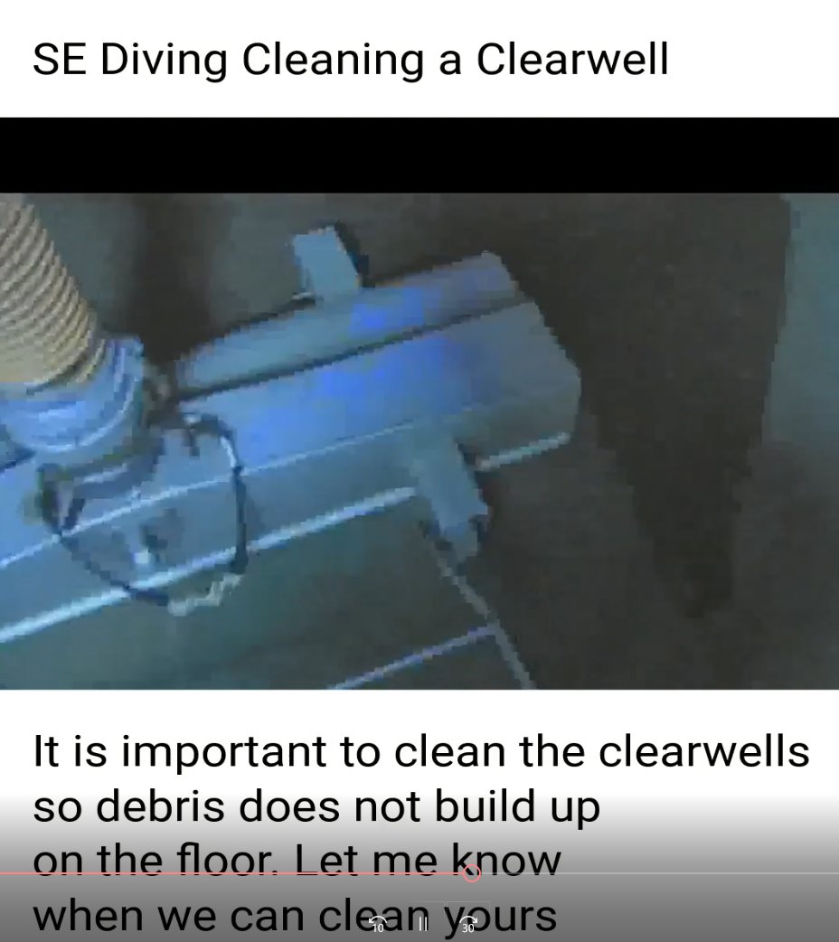 DivingSe's tweet photo. Tennessee requires that all clearwell tanks be cleaned and inspected every 5 years. It is important to remove the sediment on tank floors. #cleaning #inspector #Diving #5years #water #tanks #utilities https://t.co/uSFbyTURhy