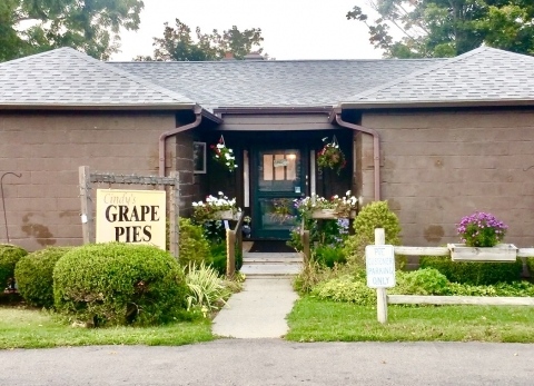 visitnaples's tweet photo. Craving some pie? 
Cindy's Grape Pies has been part of the community's grape pie tradition for nearly 50 years. They sell their scratch-made goodies right from their Dutch door. Learn more at https://t.co/ivOxVdaiIQ 

#Naples #NY #FingerLakes #CertifiedSafe https://t.co/atrmQxmDZ5