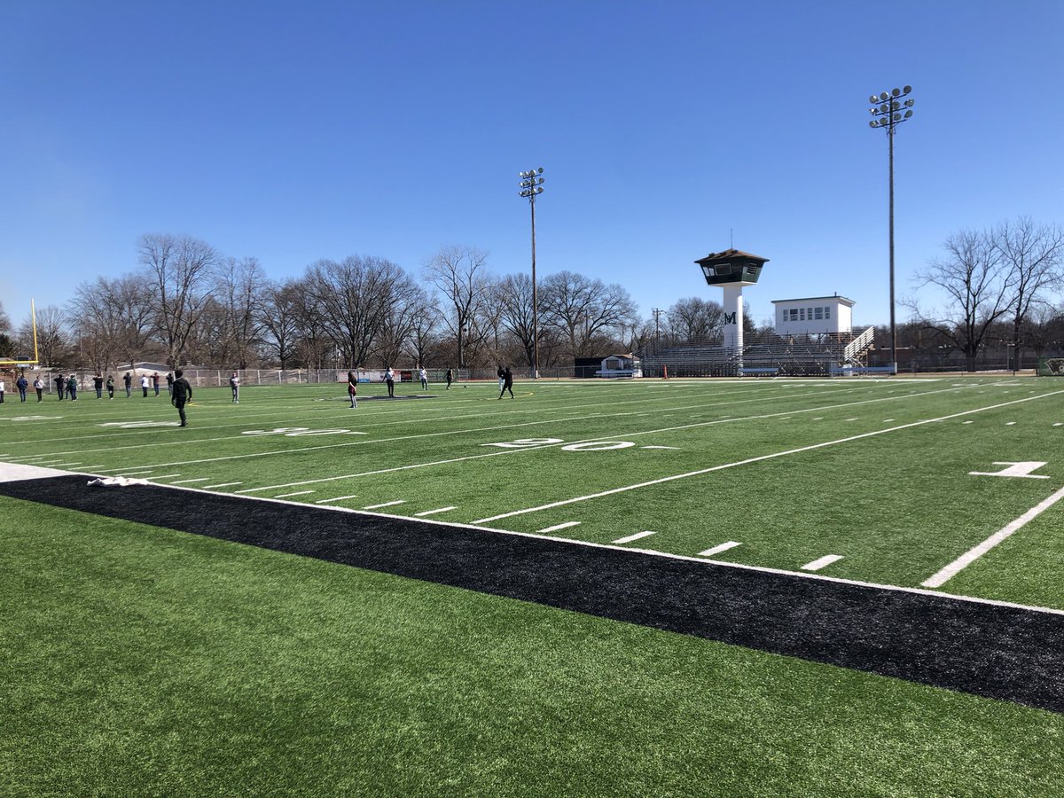 So nice to get the PE classes outside! #WeAreMehlville