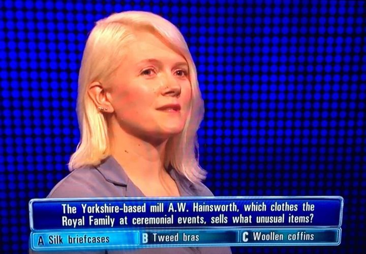 NaturalLegacy's tweet photo. Tonight we hit prime time TV and beat The Chaser! We think Natural Legacy Woollen Coffins are much more comfortable than a tweed bra! https://t.co/1jLVsZY58S