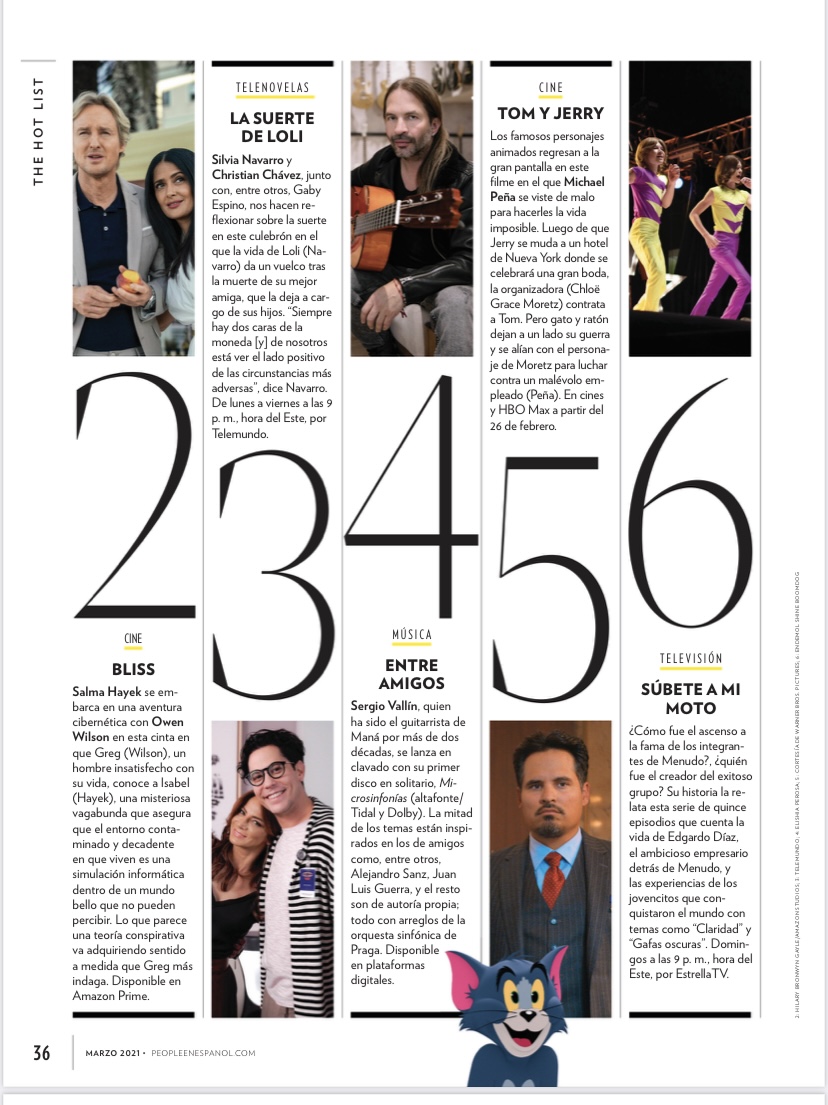 estrellamedia_'s tweet photo. Gracias @peopleenespanol for including @estrellatv 's "Súbete A Mi Moto" bio series in your March issue's Hot List! #hispanicmedia #subeteamimoto #hispanictv #tvlatina #latinentertainment #hispanicbroadcasting #hispanicentertainment @EndemolShineUS https://t.co/UV2P1X2G0H