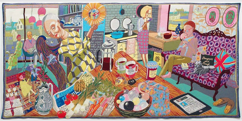yourayrshire360's tweet photo. While we patiently wait for #DickInstitute's 'Grayson Perry, The Vanity of Small Differences' exhibition, postponed due to lockdown, we can still enjoy the company of Grayson and his wife Philippa as Grayson's Art Club returns to Channel 4 this Friday #GetCreating https://t.co/pMM8D9itlx