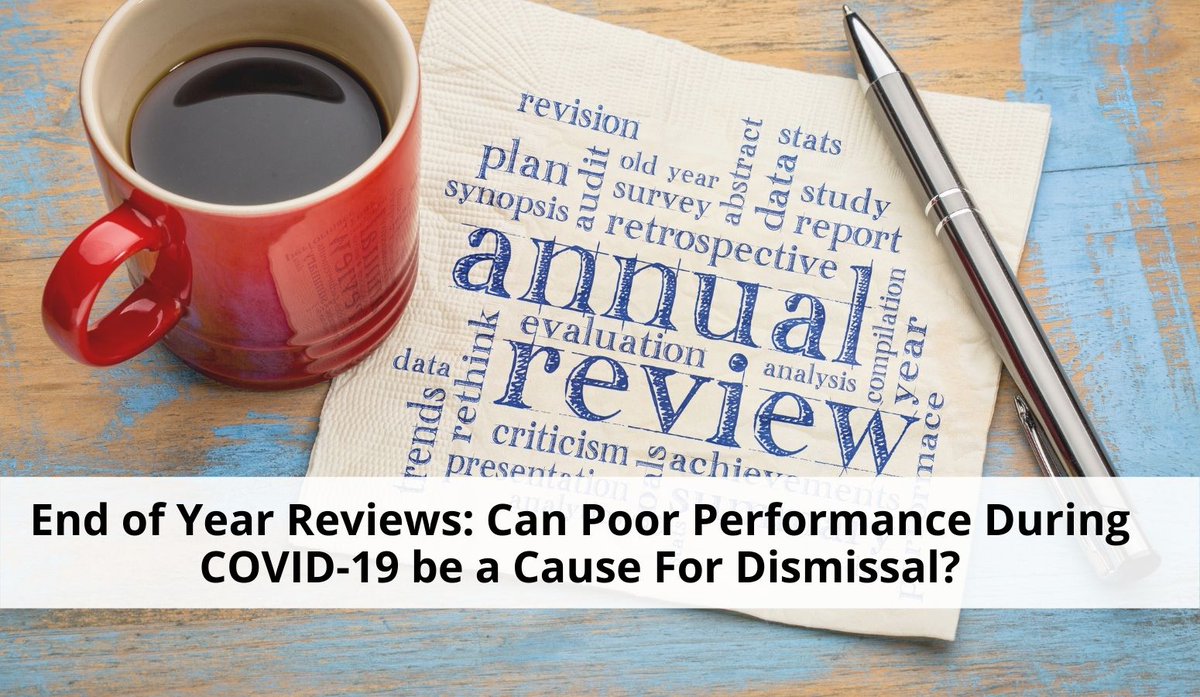 The COVID-19 pandemic has added an element of uncertainty to the annual review process, leaving many employees with anxiety &amp; stress over their annual review for 2020. Learn more: bit.ly/3qMAq2E
#WhittenandLublin #employmentlaw #employmentlawyer  #layoffs