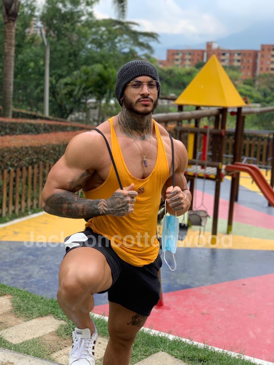 TW Pornstars Jackson Cottonwood. Twitter. Conqueror🦍🔥//. 819 PM 23