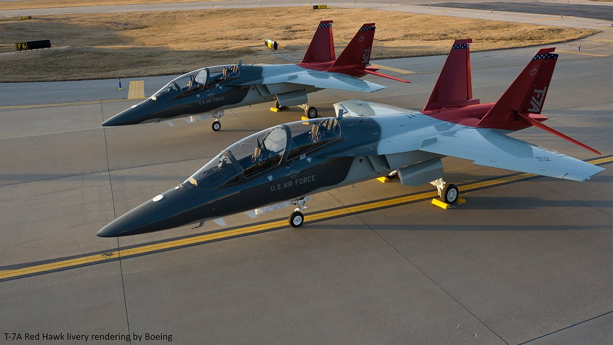 Boeing Defense Step Onto The T7a Red Hawk Production Line Where Assembly Has Begun At Our St Louis Mo Facility The Boeing Saab T 7a Red Hawk Is The Advanced Trainer For