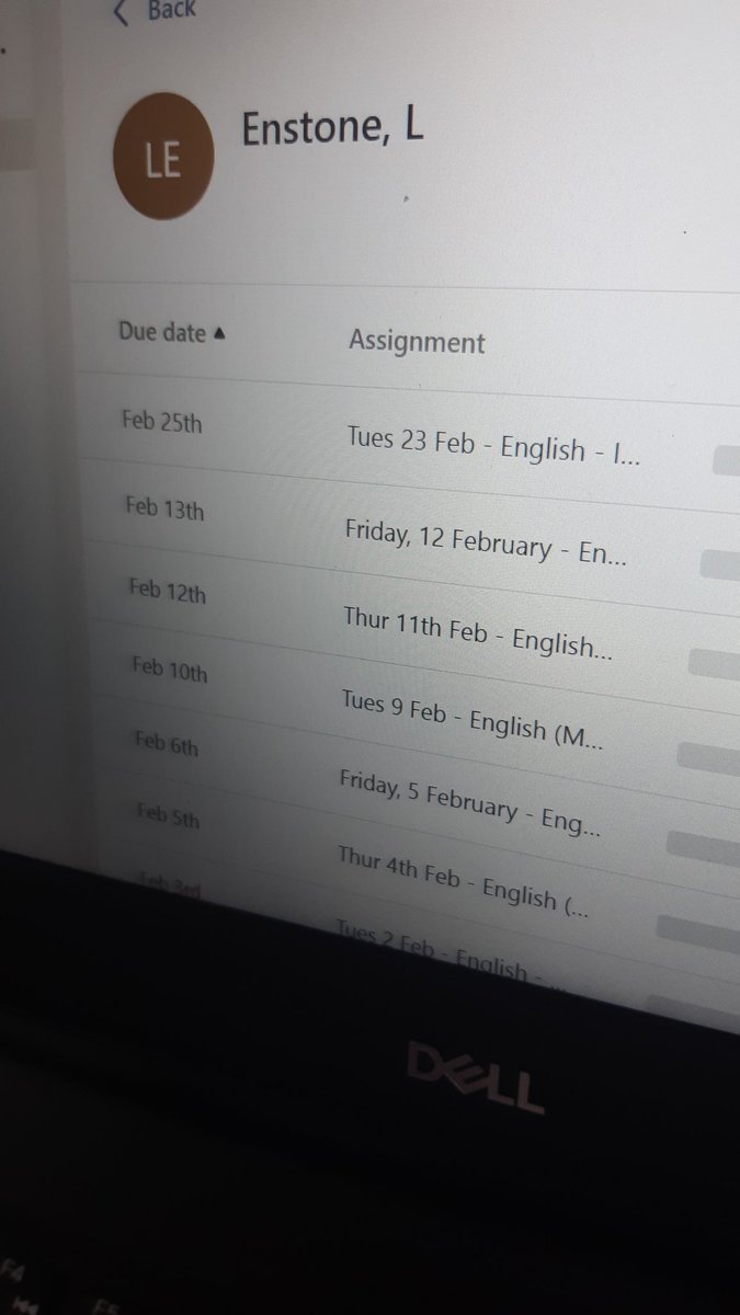 Lou Enstone (@englishlulu) on Twitter photo 23/02/2021 17:39:19 Stupid Teams treating me like a kid. I'm not doing these Assignments, I'm setting 'em. Derrt. Stupid Teams treating me like a kid. I'm not doing these Assignments, I'm setting 'em. Derrt.