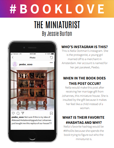 JMBteaches's tweet photo. This second one asks students to act as a character from their book and make a simulated post to Instagram as them, explaining their choices, and leaving comments from other characters. These tasks are both great to print and showcase to recommend titles. https://t.co/oUXvXIvdRx https://t.co/8pEgqTXmEF