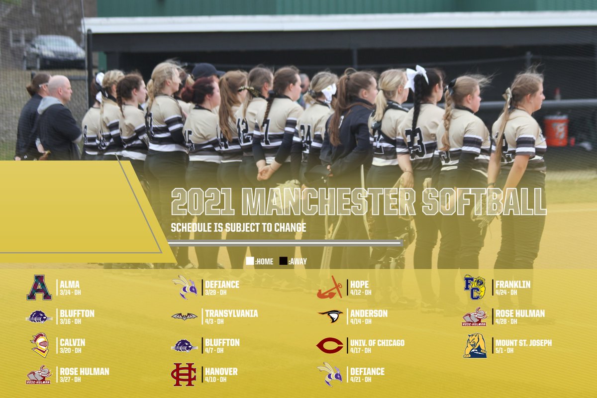 MUSpartans's tweet photo. SOFT: The 2021 Manchester softball season begins next month! The @HCACDIII announced its preseason softball poll today. 

Alexis Mokos was selected as "Players to Watch" by the league. 

Poll: https://t.co/HzNLHN32UW

#MUSpartans l #TheHeartOfD3 https://t.co/Zn0lRaVNhR