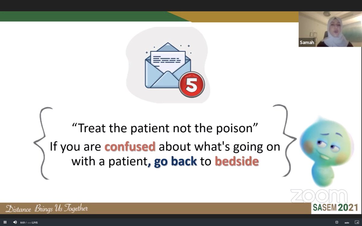 YaraAlGoraini's tweet image. Amazing messages by Dr @samahabed for every PEM physician..Thank you🙏🏻❤️ #SASEM2021