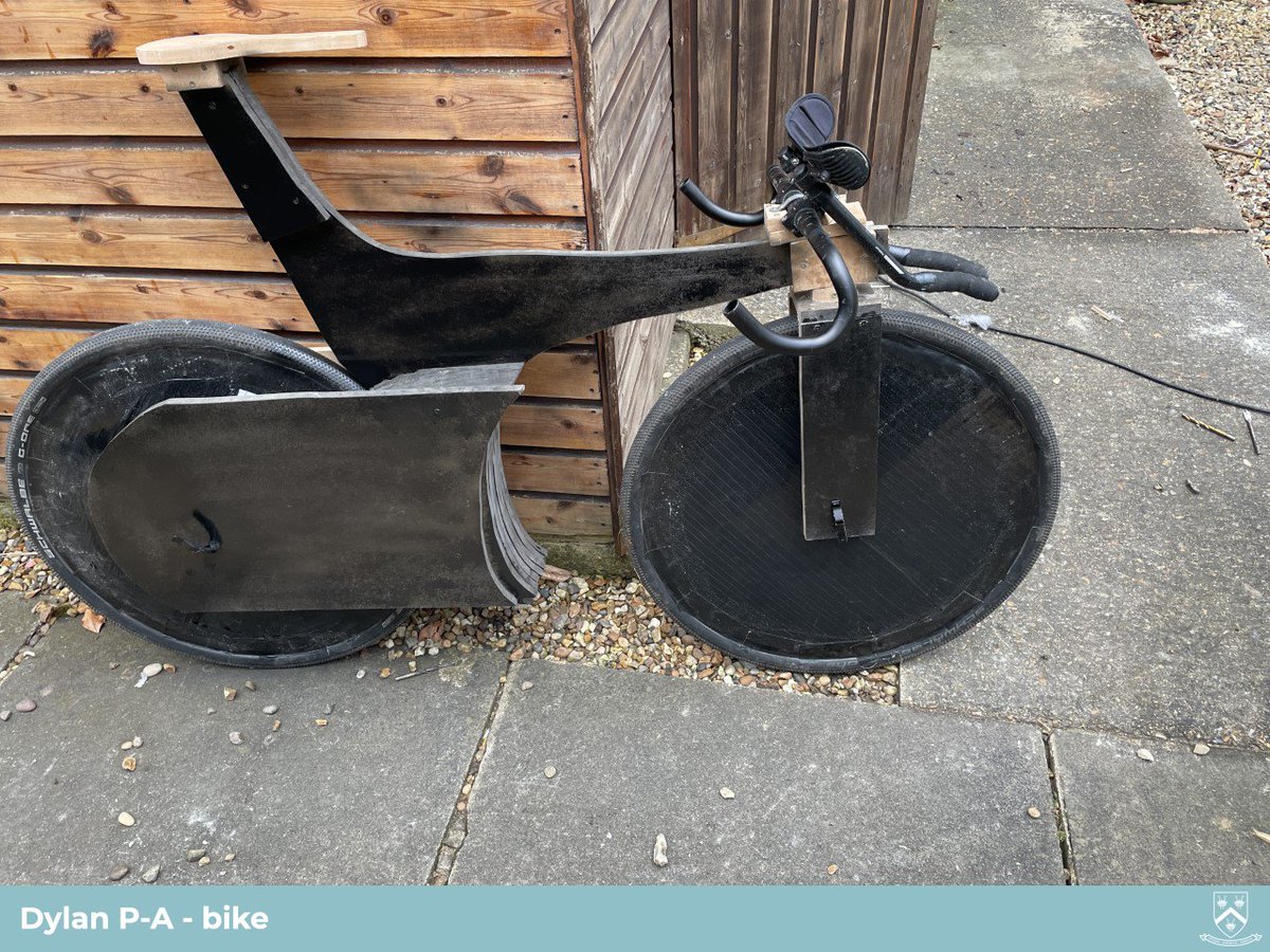 Two of our Year 10 D&amp;T pupils have been busy over the half term break using their skills to create some fabulous practical projects. Charlie created a beehive toolbox and Dylan created his own bike. 

#RemoteLearning